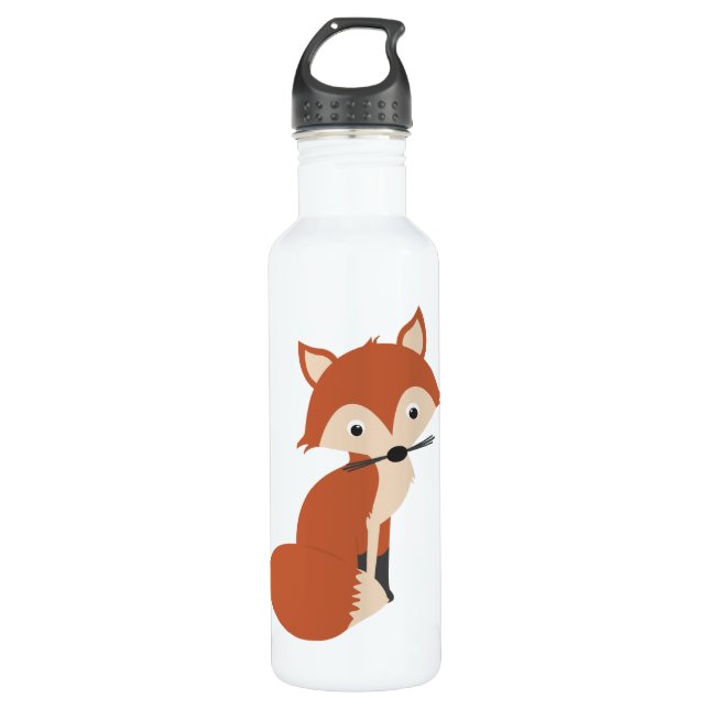 Curious Fox 710 Ml Water Bottle (Front)