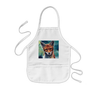 Curious Fox Custom Kids Apron
