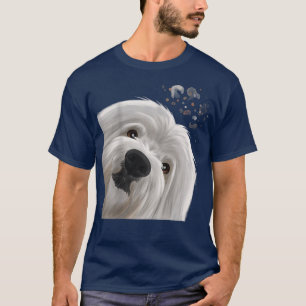 Curious Funny Dog Coton de Tulear T-Shirt