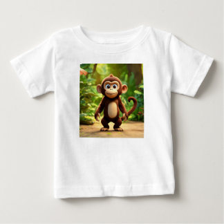 Curious George: The Tiny Traveller Baby T-Shirt