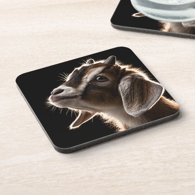 Curious Goatling Coaster (Left Side)