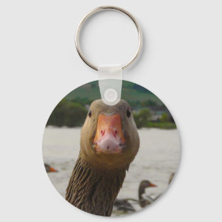 Curious Goose Keychain