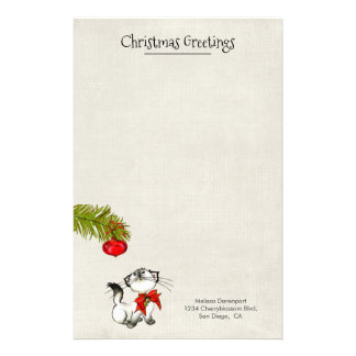 Funny Christmas Stationery Templates, Funny Christmas Custom Stationery ...