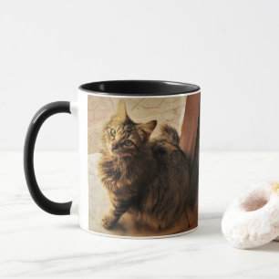 Curious Kitty  Mug