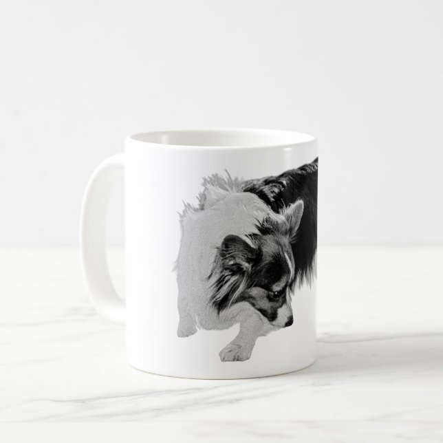 Curious Left Turn Coffee Mug (Front Left)