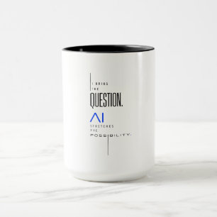 Curious Minds Meet Generative AI Mug