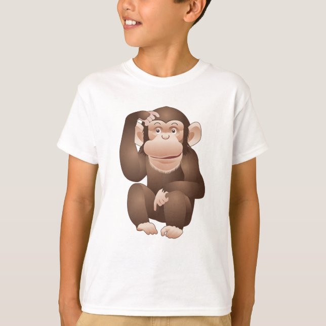 Curious Monkey T-Shirt (Front)