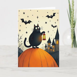 Curious Night Watcher Card