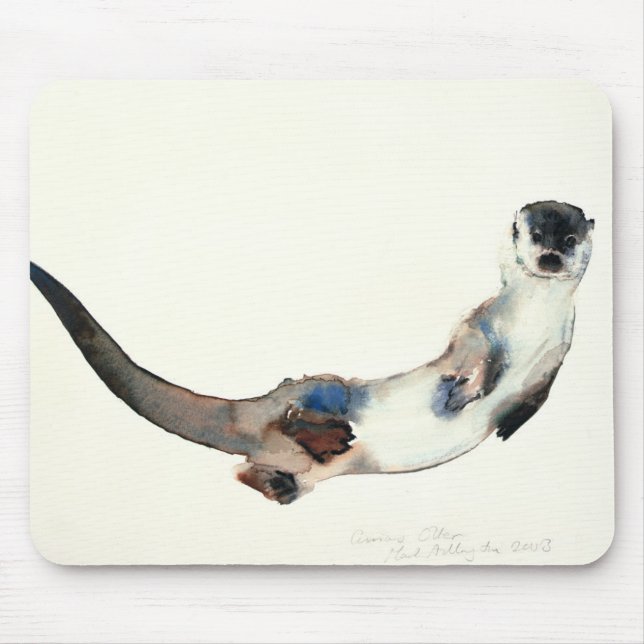 Curious Otter 2003 Mouse Pad (Front)