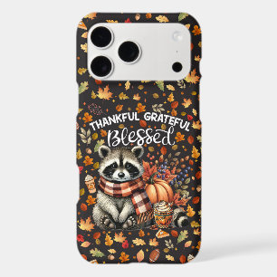 Curious Raccoon Autumn Plaid Scarf Pumpkin Starry 