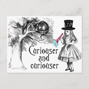 Curiouser Postcard