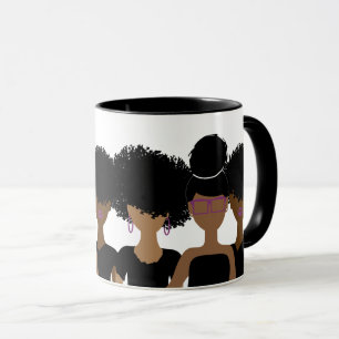 Curl Girl Trio {Pourcentage} mug