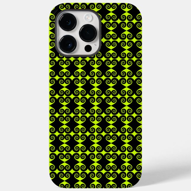 Curl Pattern Case-Mate iPhone Case (Back)