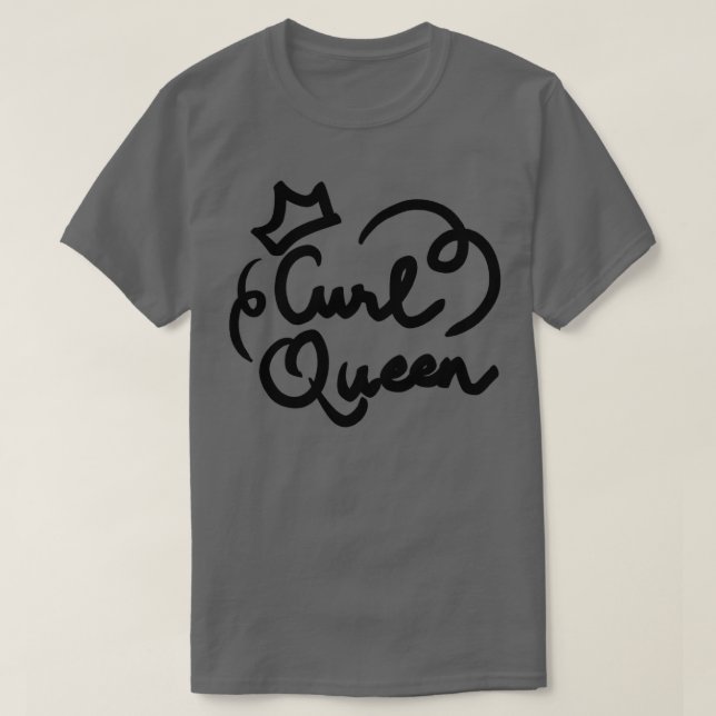 Curl Queen T-Shirt (Design Front)