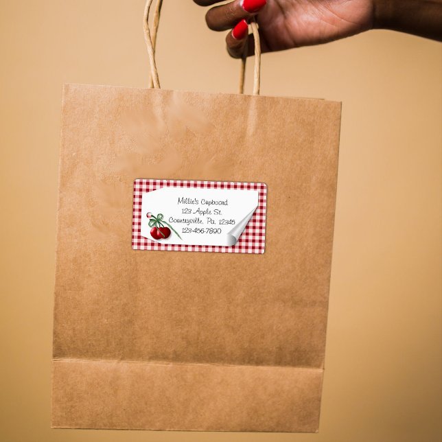 Curl Tag Cherries Label (Creator Uploaded)