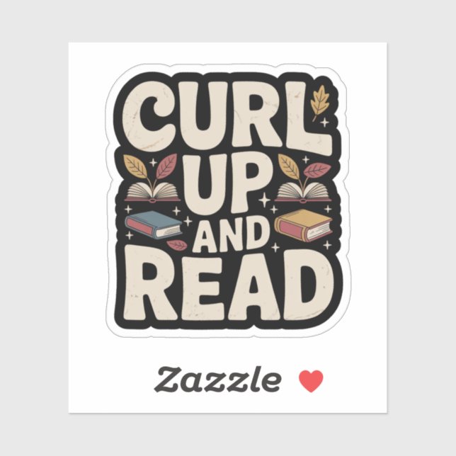 Curl Up and Read Cozy Autumn Book (Sheet)