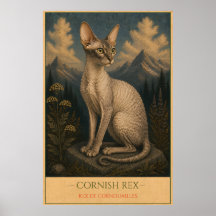 Curled Elegance: Cornish Rex