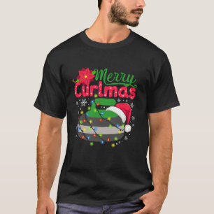 Curler Merry Curlmas Curling Christmas Ugly Sweate T-Shirt