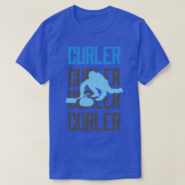 Curler T-Shirt (Design Front)