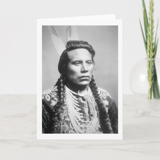 Curley, of the Crow tribe, one of Custer's scouts Card (Front)