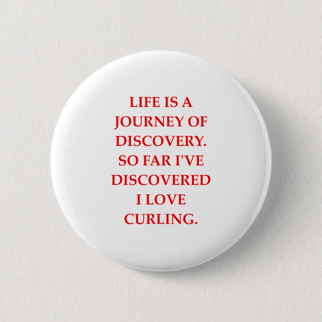 CURLING 2 INCH ROUND BUTTON (Front)