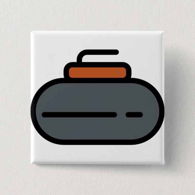 curling 2 inch square button (Front)