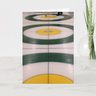 Curling action - Note Card