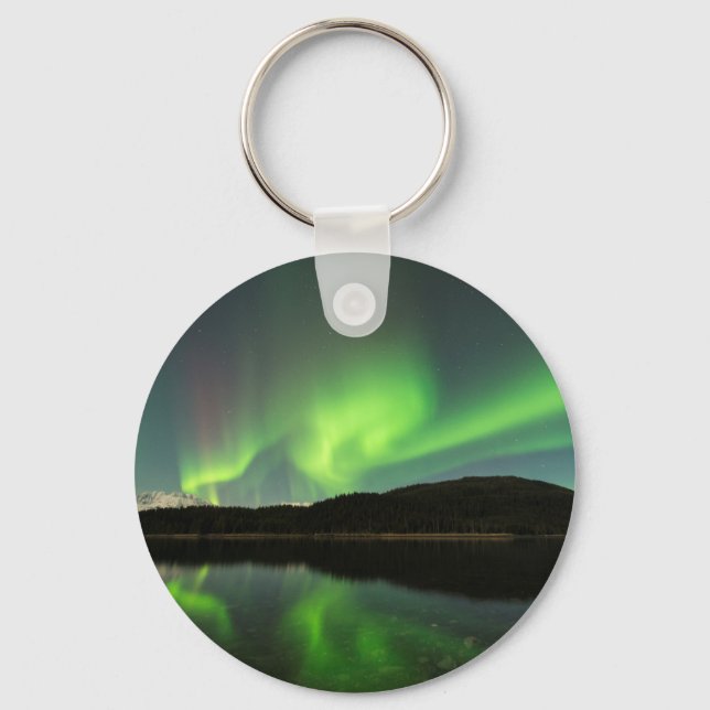 Curling Aurora Keychain (Front)