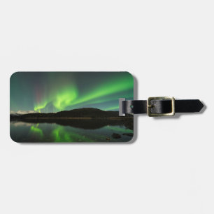 Curling Aurora Luggage Tag
