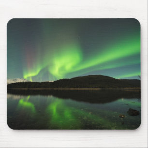 Curling Aurora Mouse Pad