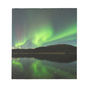 Curling Aurora Notepad