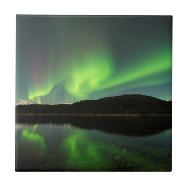 Curling Aurora Tile (Front)