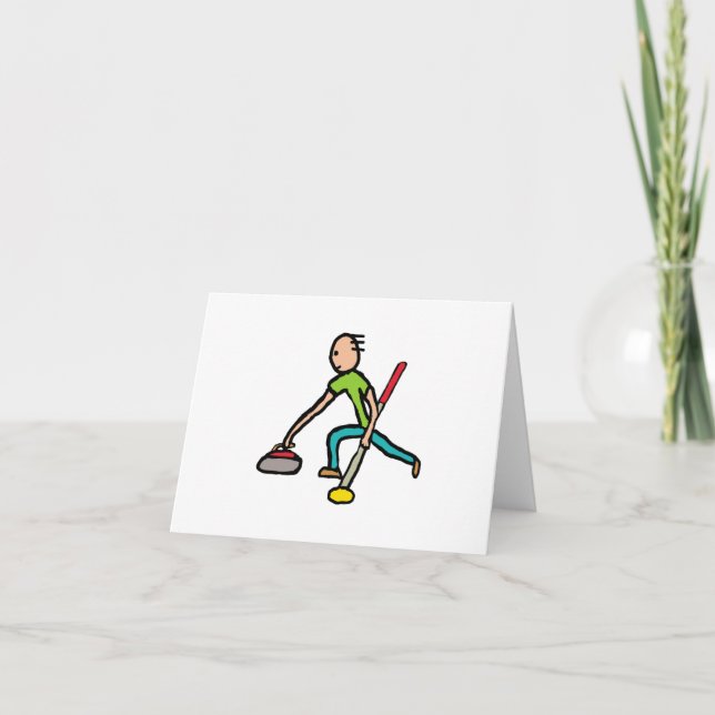 Curling Card (Front)