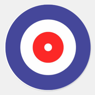 Curling Classic Round Sticker