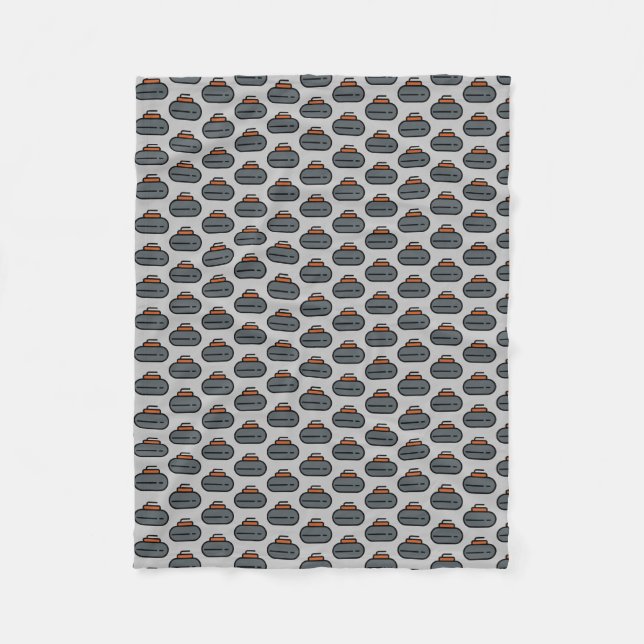 curling fleece blanket (Front)