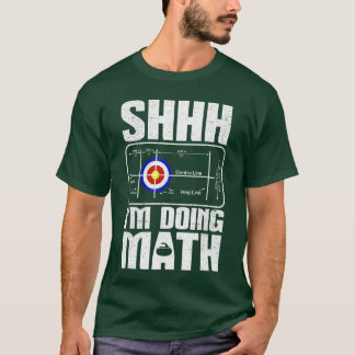 Curling Funny Curling sport retro T-Shirt