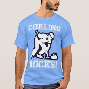 Curling Gifts for Curlers Curling Rocks Funny Gag  T-Shirt