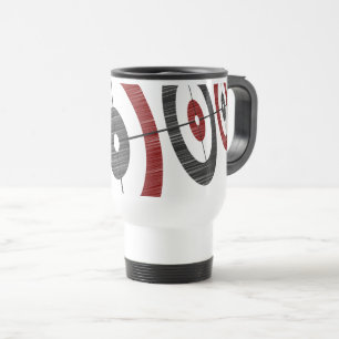 Curling Houses Travel Mug