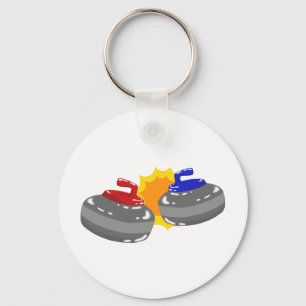 Curling Keychain
