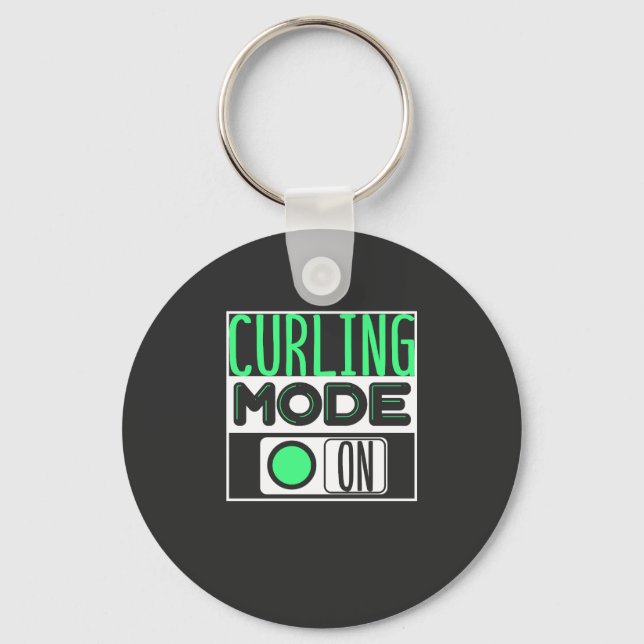 Curling Keychain (Front)