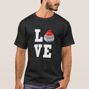 Curling Love Curler Winter Sports T-Shirt