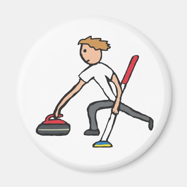 Curling Magnet (Front)