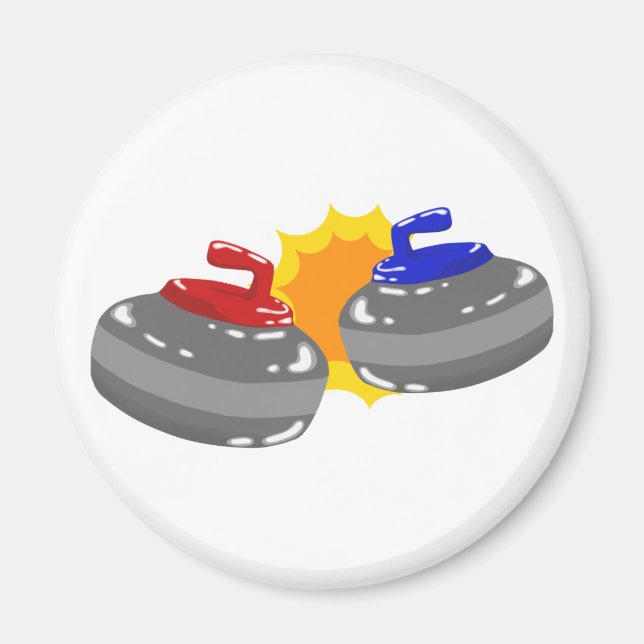 Curling Magnet (Front)