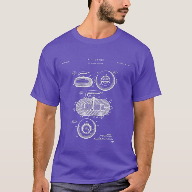 Curling Patent   Stone shirt (Front)