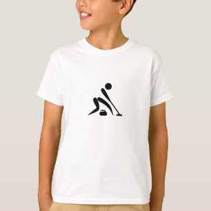 Curling Pictogram T-Shirt