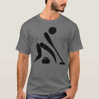 Curling Pictograph T-Shirt