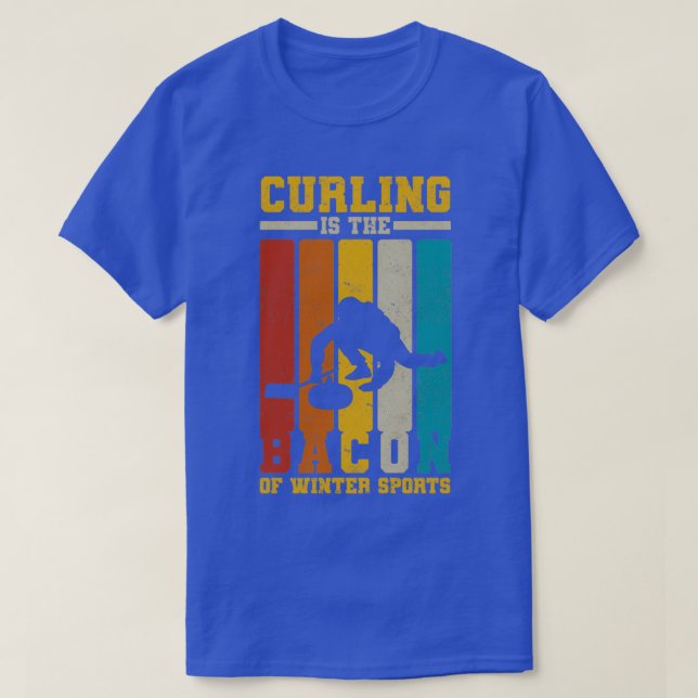 Curling Players 2 T-Shirt (Design Front)