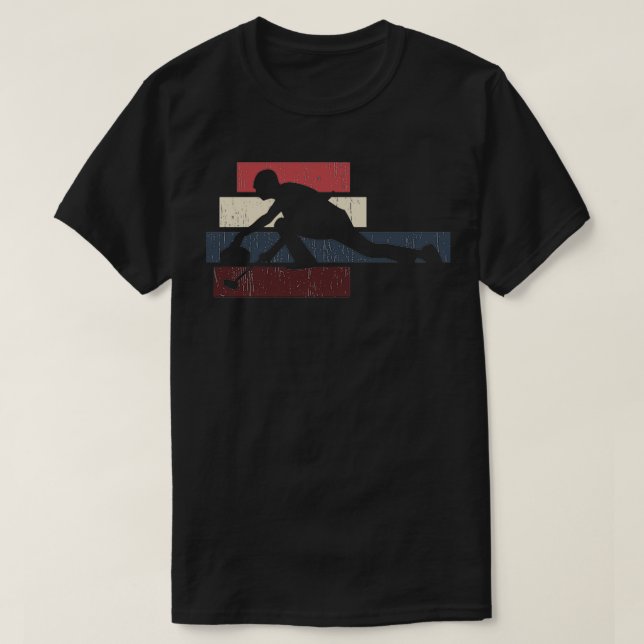 Curling Retro Shirt (Design Front)