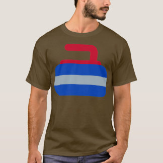 Curling Rock Curling Stone Winter Sports Lovers T-Shirt