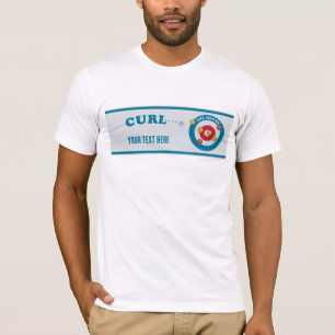 Curling sheet Curling stones T-Shirt
